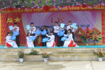 Trường PTDTBT THCS Tân Lập xã Háng Lìa huyện Điện Biên Đông tổ chức lễ đón bằng công nhận trường đạt chuẩn Quốc gia