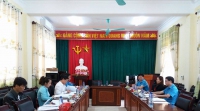 Đoàn kiểm tra Tổng liên Đoàn Lao động Việt Nam làm việc tại huyện Mường Chà