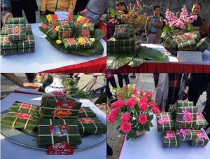 Tưng bừng Hội thi "Gói Bánh Chưng chào xuân Kỷ Hợi 2019"