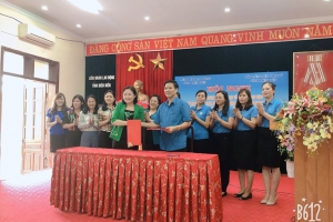 33 Cơ quan Liên đoàn Lao động và Hội Liên hiệp Phụ nữ tỉnh Điện Biên chăm lo tốt cho lao động nữ 01