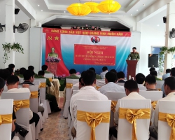 06 Cong ty cao su dien biên Hội nghị tuyên truyền ANTT 01
