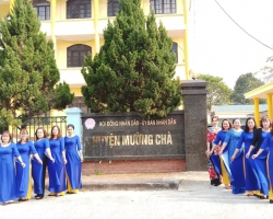 74 CÁC CẤP CĐ muong cha HƯỞG ỨG TUẦN LỄ ÁO DÀI 01