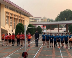 76 giao lưu bóng chuyền hơi CDSP Dien bien 01