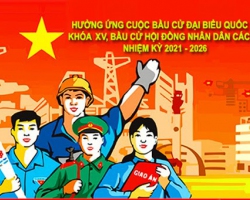 24 TIN BÀI TUYÊN TRUYỀN CUỘC BẦU CỬ