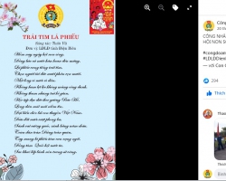 78 Sôi nổi tuyên truyền bầu cử trên mạng xã hội 02