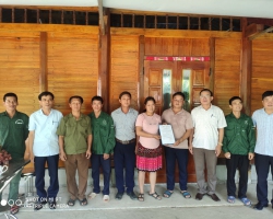 09 trao nhà Mái ấm công đoàn cao su