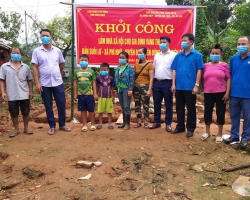 36 Khởi công xây dựng nhà cho hộ nghèo tại xã Phì Nhừ 05