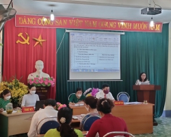 04 HN CBVC trường THCS xã Thanh Luông 02