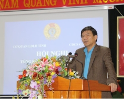 36 Chi bộ Liên doàn Lao động tỉnh Tổng kết công tác năm 2021