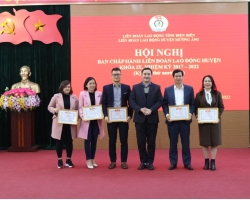 71 tin Liên đoàn Lao động huyện Mường Ảng tổng kết 02