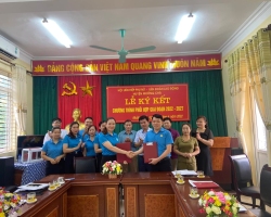 05 Tin LDLD Muong CHa KÝ KẾT CT PHỐI HỢP voi Hoi LHPN
