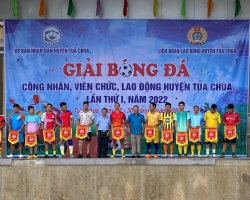 45 Tin khai mạc giải bóng đá LDLD tủa chùa 02