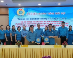 05 Tin Liên đoàn Lao động tỉnh Điện Biên thăm và làm việc tại Thành phố Hồ Chí Minh 07