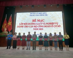 13 tin LĐLĐ huyện Điện Biên tập huấn 02