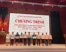 35 tin LĐLĐ huyện tổ chức gặp mặt và Tổng kết Đoàn NTQC 01