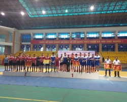 Bế mạc Giải bóng chuyền đoàn kết Công - Nông - Binh tỉnh Điện Biên lần thứ 39, năm 2022