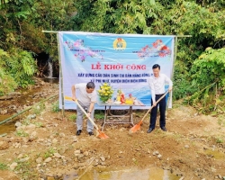 85 Tin Khởi công xây dựng hệ thống cầu dân sinh và đập tràn tại xã Phì Nhừ 02