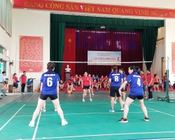 25 Khai mạc giải bóng chuyền hơi CNVCLĐ huyện Mường Nhé lần thứ Nhất 02