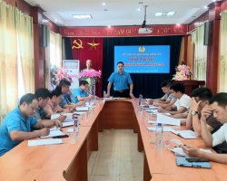 LĐLĐ huyện Mường Ảng tổ chức  Hội nghị Ban Chấp...