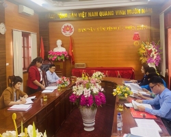 Ủy ban Kiểm tra Công đoàn Viên chức tỉnh Điện Biên kiểm tra, giám sát việc chấp hành Điều lệ Công đoàn Việt Nam và công tác quản lý, sử dụng tài chính Công đoàn tại 06 Công đoàn cơ sở.