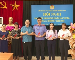 Mường Ảng Tin Hội nghị BCH LĐLĐ huyện lần thứ 3 khóa X 02