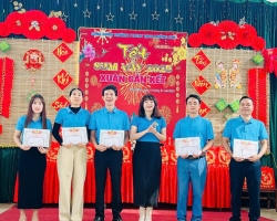 Công đoàn cơ sở tổ chức Tết Sum vầy – Xuân gắn kết