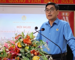 Liên đoàn Lao động tỉnh tổ chức Hội nghị công bố Quyết định về tổ chức bộ máy
