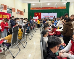 Huyện Điện Biên: 300 đoàn viên công đoàn tham gia hiến máu tình nguyện