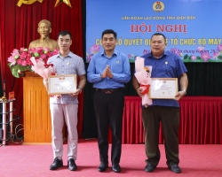 Điện Biên công bố quyết định giải thể 13 công đoàn...