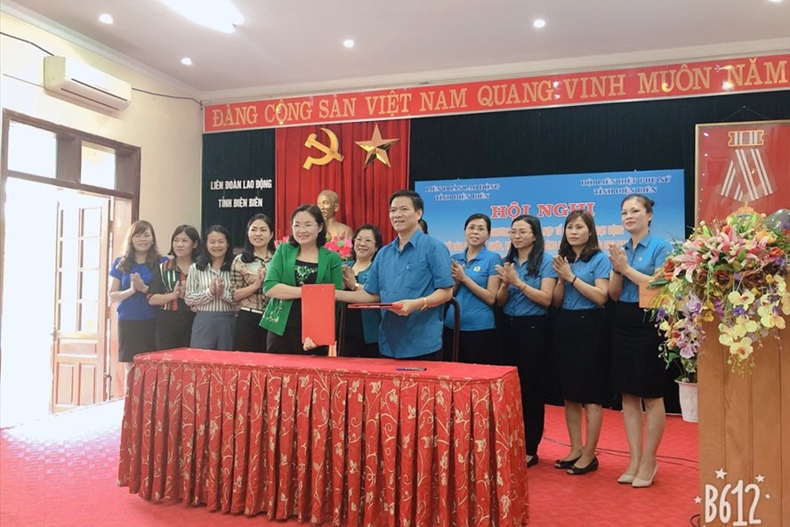 33 Cơ quan Liên đoàn Lao động và Hội Liên hiệp Phụ nữ tỉnh Điện Biên chăm lo tốt cho lao động nữ 01