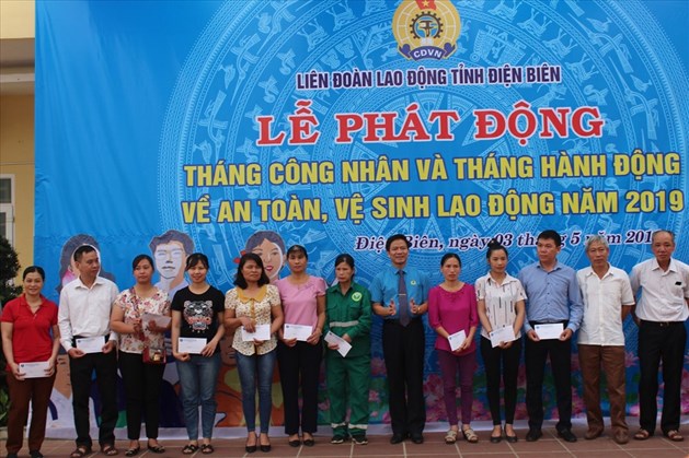 13 LĐLĐ tỉnh Điện Biên phát động Tháng Công nhân 2019 01