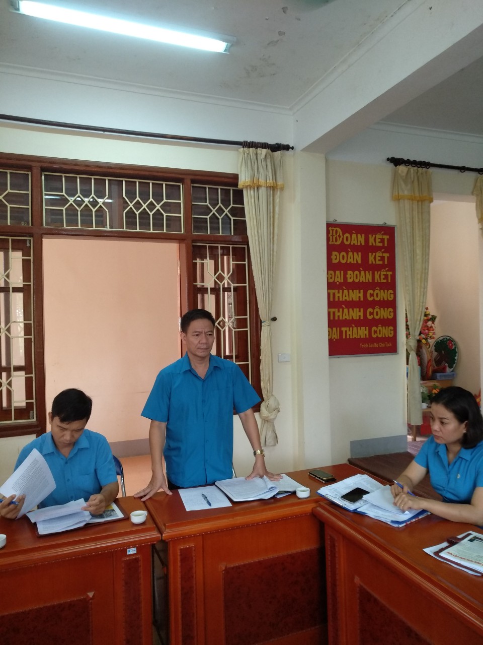 26 Hội nghị Ban chấp hành Liên đoàn Lao động huyện Điện Biên lần thứ V 02