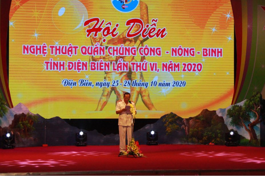 31 Tỉnh Điện Biên khai mạc Hội diễn NTQC 01