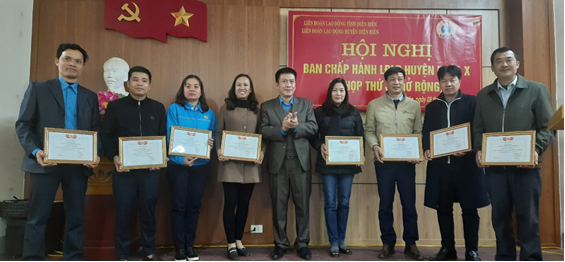 28 LĐLĐ huyện Điện Biên tổ chức HN BCH mở rộng lần thứ 8 03