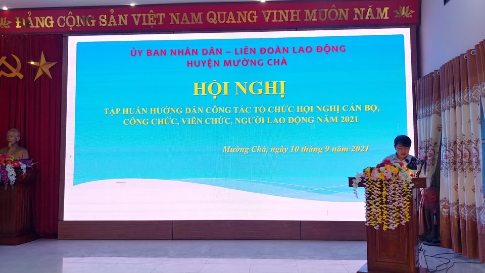 54 Mường chà tập huấn Hội nghị cán bộ CCVC 01