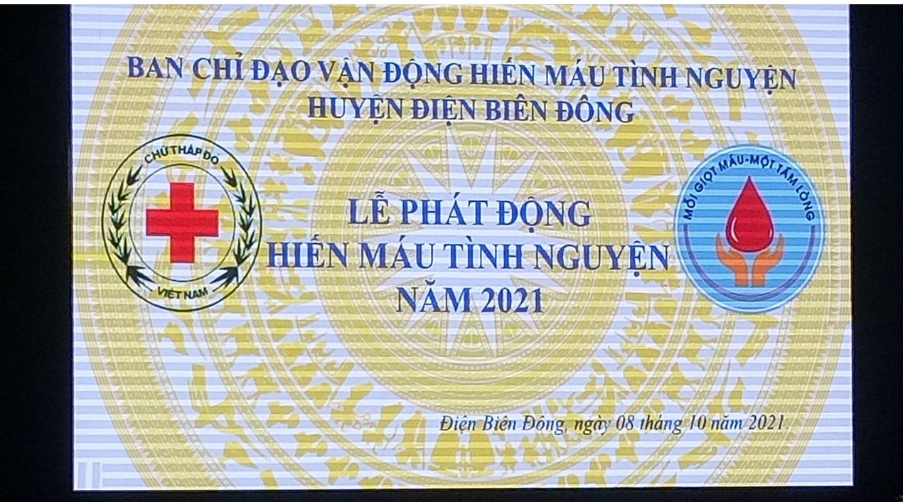 21 Ngày hội hiến máu tình nguyện huyện Điện Biên Đông năm 2021 01