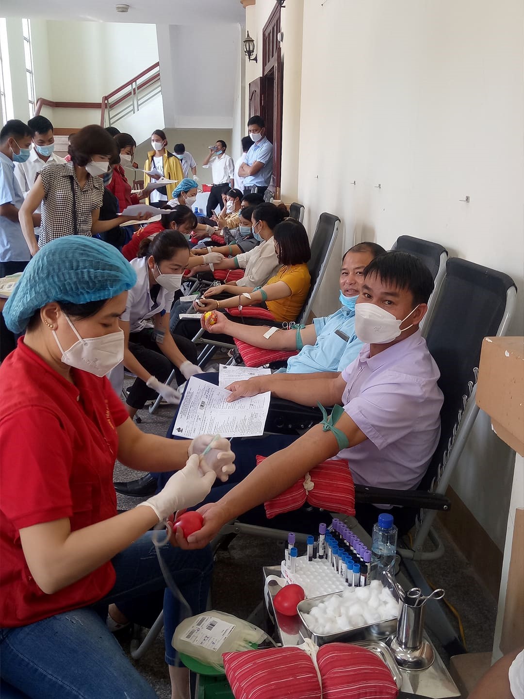 21 Ngày hội hiến máu tình nguyện huyện Điện Biên Đông năm 2021 04
