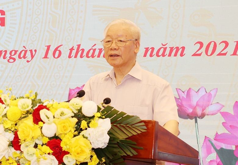 33 Phát biểu của đồng chí Tổng Bí thư tại Hội nghị MTTQ Việt Nam