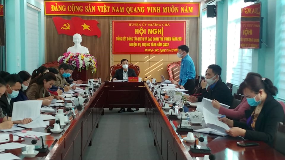 17 Mường Chà GIAO BAN CÁC ĐOÀN THỂ QUÝ 4