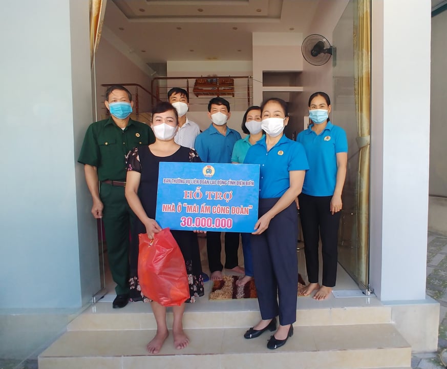 38 Bài LĐLĐ tỉnh Điện Biên Tăng cường hỗ trợ Mái ấm Công đoàn